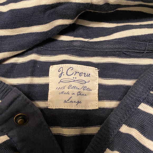 J. CREW Hooded Sweatshirt - Picture 2 of 2